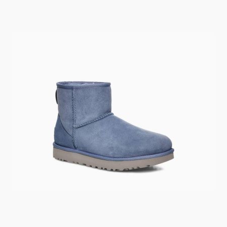 UGG Classic Mini II Blue Boots for Women (PGEZ95637)